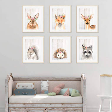 Woodland animal 2024 baby room